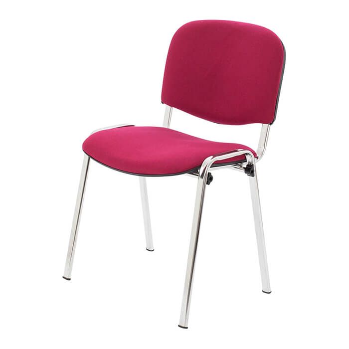 Club Iso Conference Chair - Chrome Frame