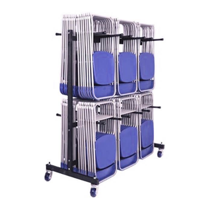 Folding chair trolley