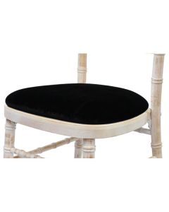 Profile view of ivory classic seat pad