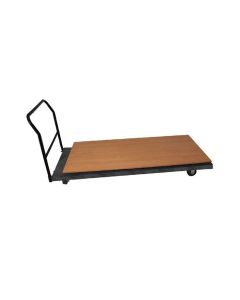 Flatbed table trolley
