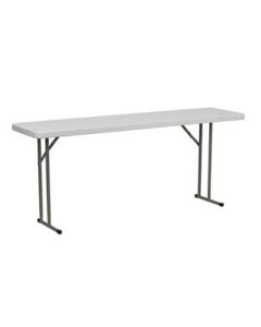 Rectangle 6 Foot by 2 Foot 6 Inch Plastic Event Table