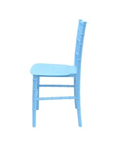Children's Resin Chiavari Chair - Blue