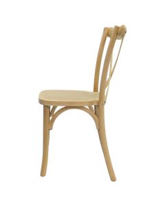 Crossback Event Chair | Light Oak