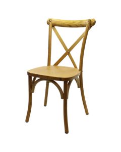 Crossback Event Chair | Oak Frame Tipi Brown