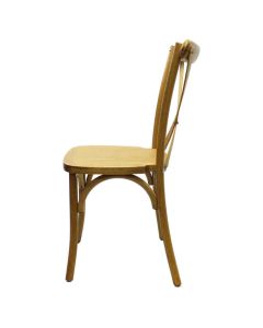 Crossback Event Chair | Oak Frame Tipi Brown